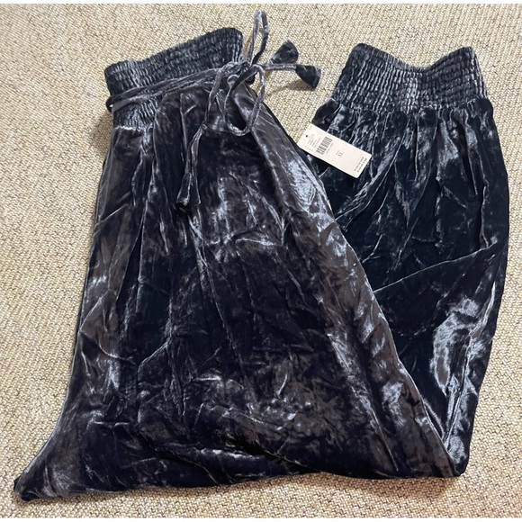 Anthropologie Gloria Velvet Joggers NWT Size XL - Picture 6 of 14